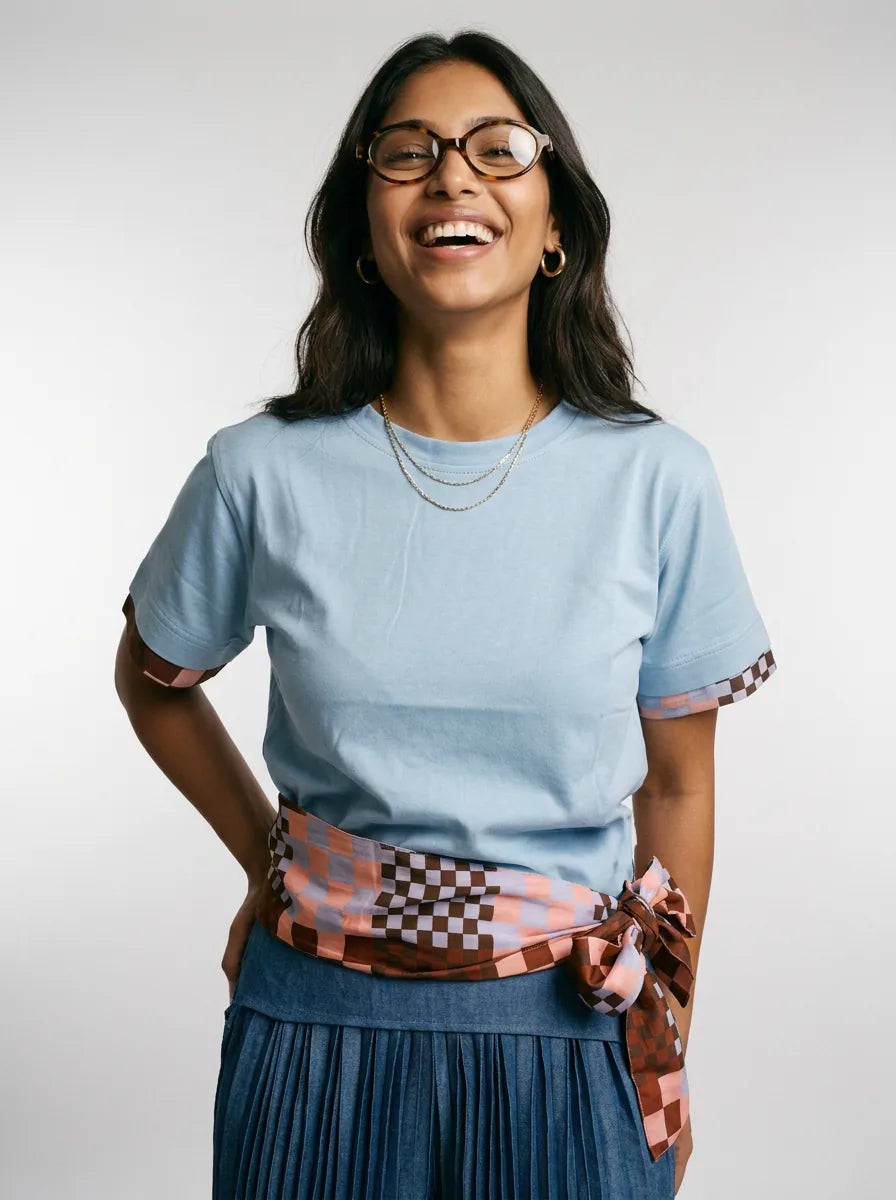 Boxy Tie Tee