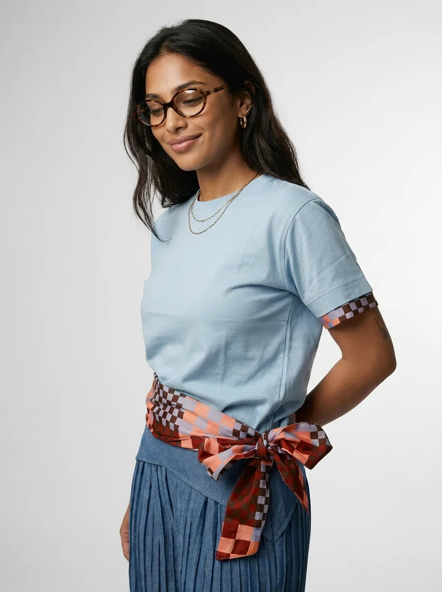 Boxy Tie Tee