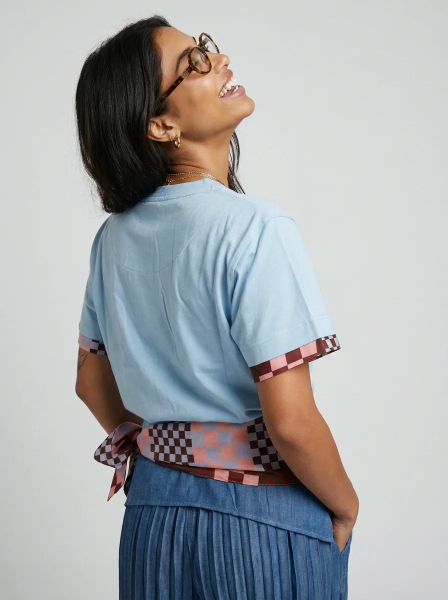 Boxy Tie Tee