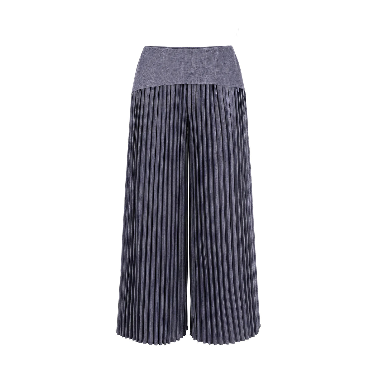 Skirt Waist Pleat Pants